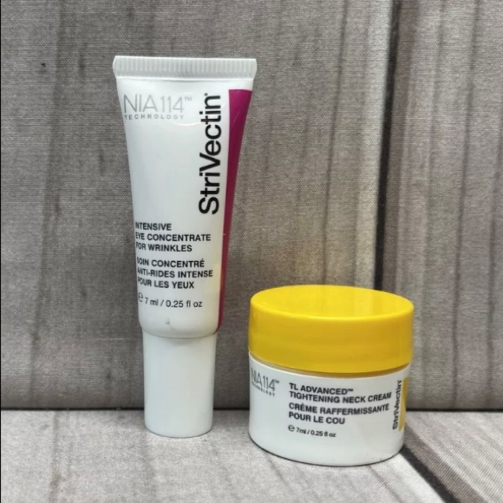 Strivectin Intensive Eye Concentrate 0.25 oz + Tightening Neck Cream 0.25 oz